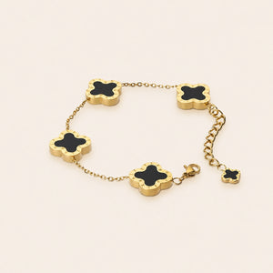 Four-Leaf Clover Bracelet
