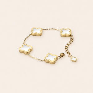 Four-Leaf Clover Bracelet