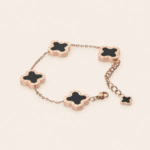 Four-Leaf Clover Bracelet