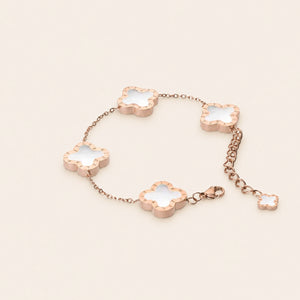 Four-Leaf Clover Bracelet