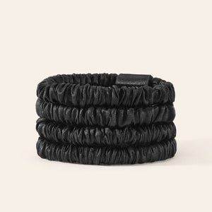 Mulberry Silk Skinny Scrunchies