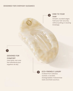 Eco-Friendly Flat Hair Clip