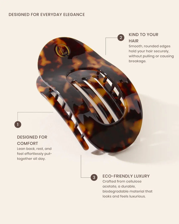 Eco-Friendly Flat Hair Clip