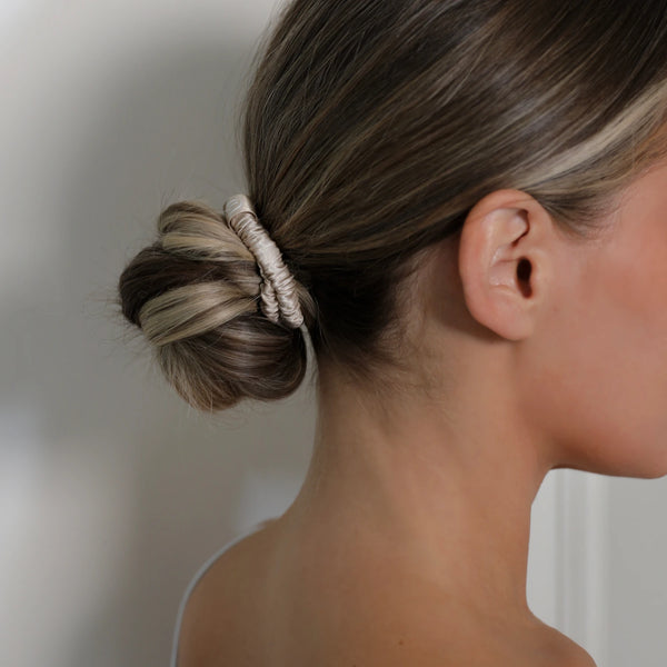 Mulberry Silk Skinny Scrunchies