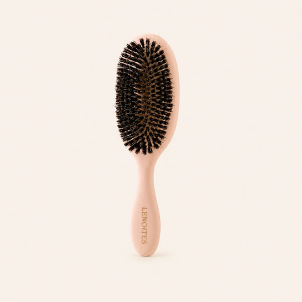 Wild Boar Hair Brush with Cleaning Tool
