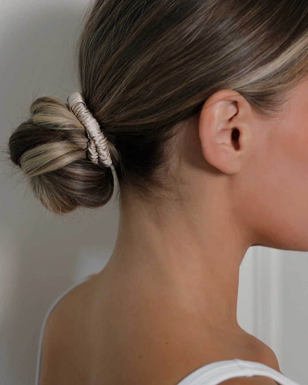 Mulberry Silk Skinny Scrunchies