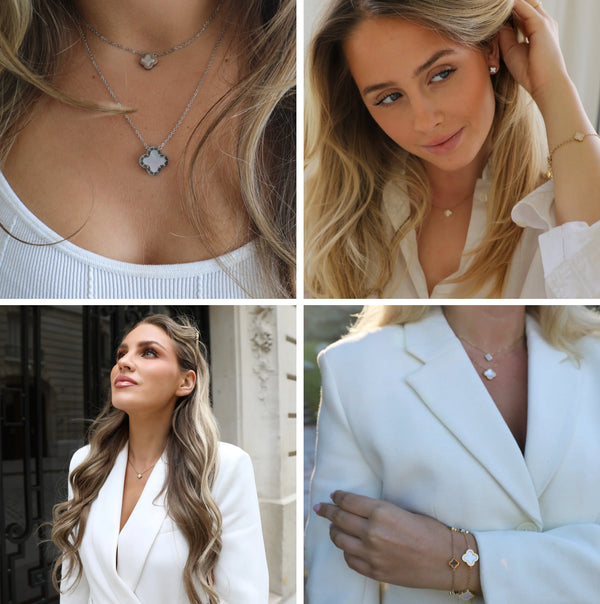 Collage för Four-Leaf Clover Necklace Mini