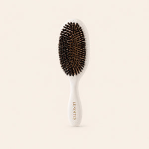 Wild Boar Hair Brush with Cleaning Tool